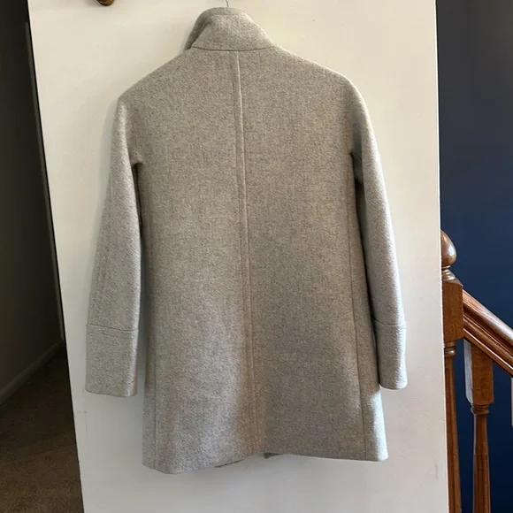 JCREW FACTORY - Women’s City Coat in Heather Dusk - Size 0 - Picture 6 of 6